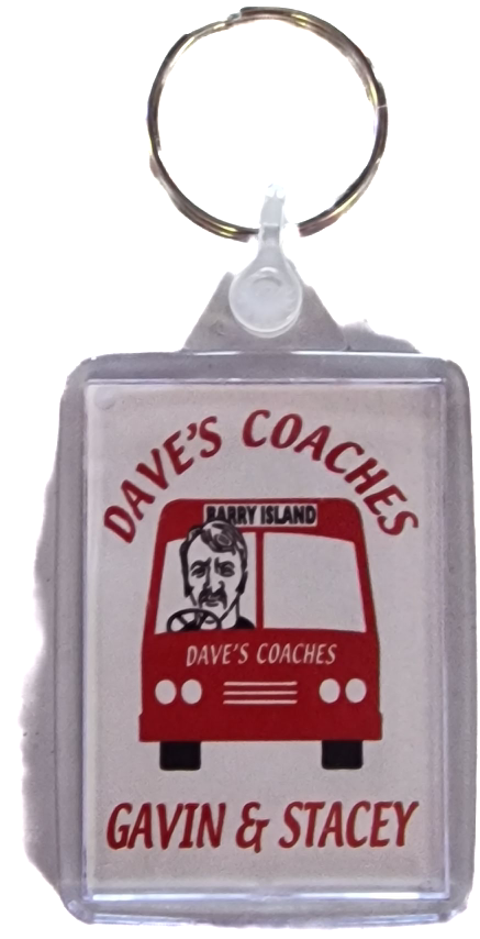 Dave's Coaches Keyring