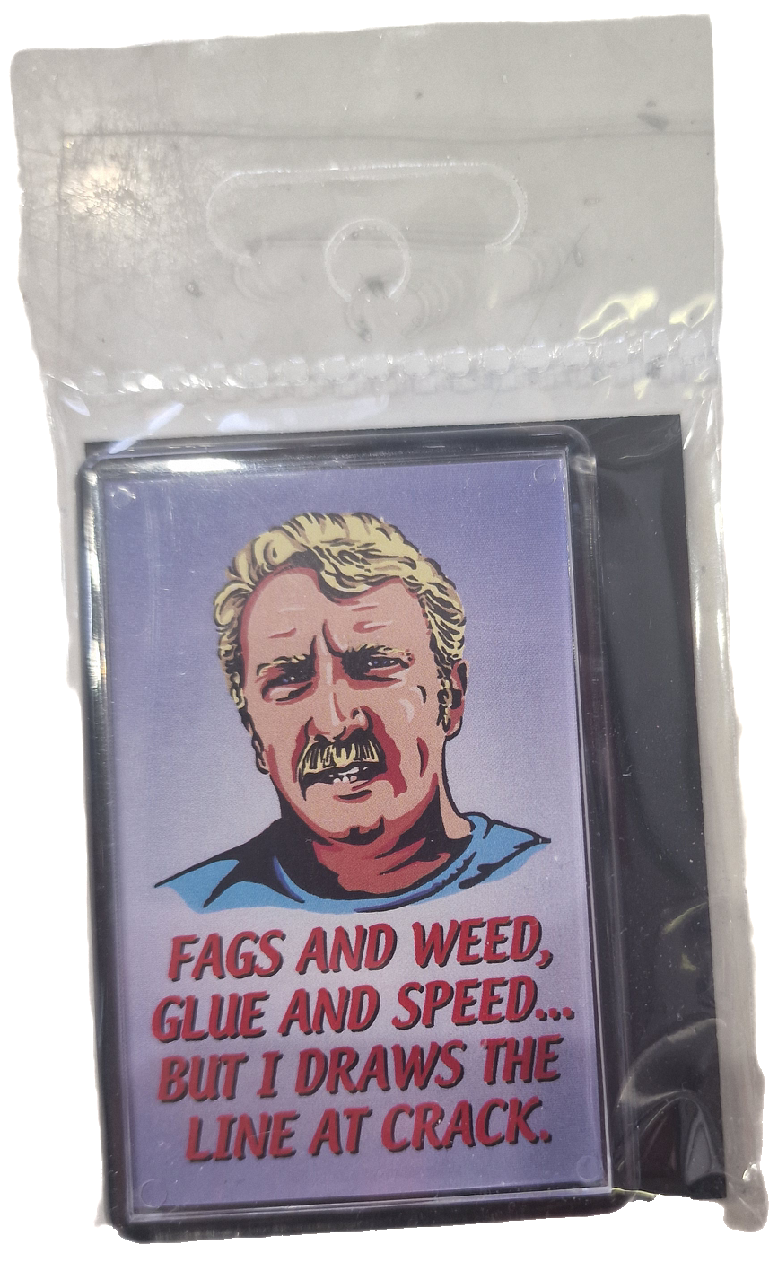 Fags And Weed Fridge Magnet