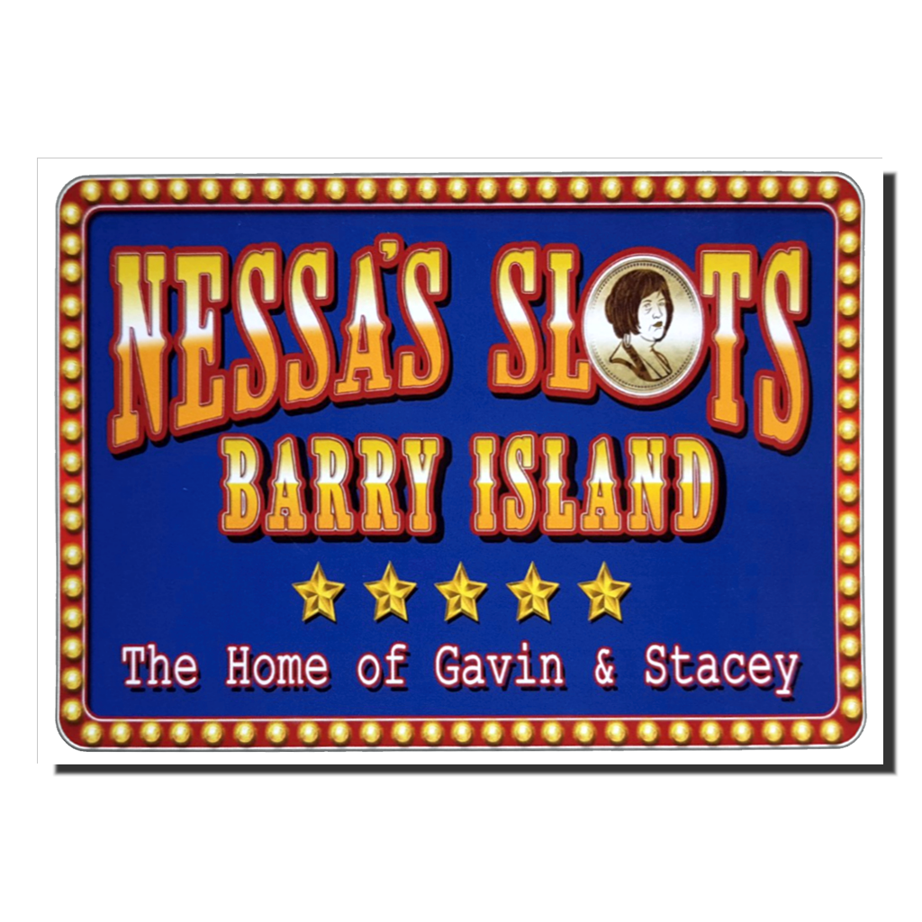 Nessa's Slots Postcard
