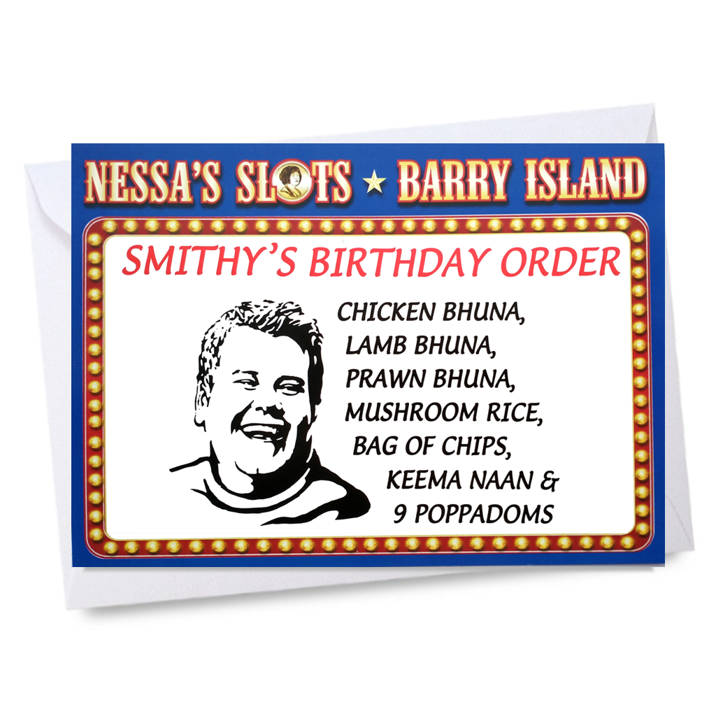Smithy Birthday Card