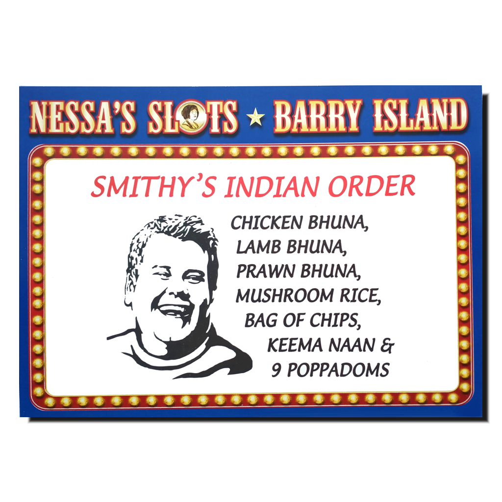 Smithy's Indian Order Postcard